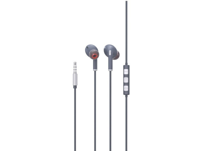 Навушники з мікрофоном SkyDolphin SR01 Silver (HF-000476)