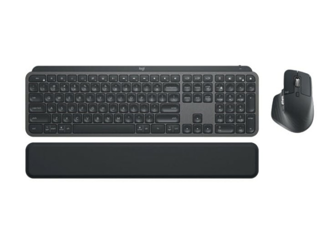 Комплект: клавіатура і миша Logitech MX Keys for Business UA Graphite (920-010933)