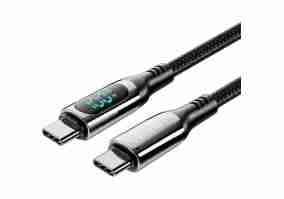 Кабель Vention USB2.0 Type-C/Type-C 5A 100W 1.2м Black (TAYBAV)