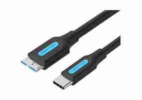 Кабель Vention USB3.0 CM/Micro-BM 0.5м Black (CQABD)