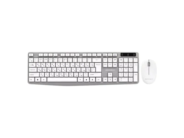 Комплект (клавіатура та миша) Grunhelm KBM-4600WL