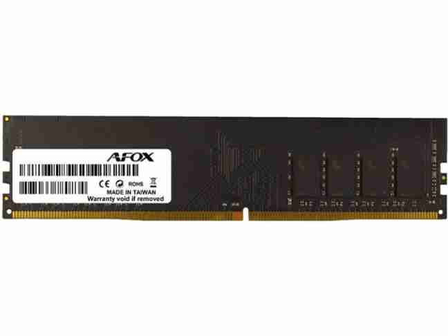 Пам'ять для настільних комп'ютерів AFOX 16 GB DDR4 3000 MHz (AFLD416LS1C)