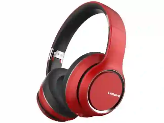 Наушники Lenovo HD200 red