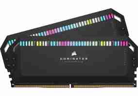 Память для настольных компьютеров Corsair 32 GB (2x16GB) DDR5 5200 MHz Dominator Platinum RGB (CMT32GX5M2B5200C40)
