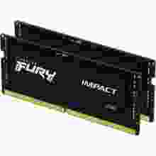 Оперативна пам'ять для ноутбуків Kingston FURY 32 GB (2x16GB) SO-DIMM DDR5 5600 MHz Impact (KF556S40IBK2-32)