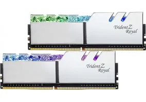 Пам'ять для настільних комп'ютерів G.Skill 64 GB (2x32GB) DDR4 4000 MHz Trident Z Royal (F4-4000C18D-64GTRS)