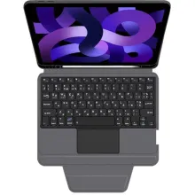 Обкладинка-клавіатура для планшету AIRON Premium для Apple iPad Air (4th-5th gen) 10.9" Dark Grey (4822352781094)