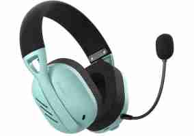 Наушники с микрофоном Hator Hyperpunk 2 Wireless Tri-mode Black/Mint (HTA-858)