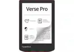 Електронна книга PocketBook 634 Verse Pro Passion Red (PB634-3-CIS)