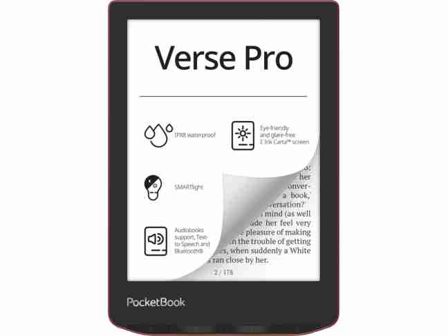 Електронна книга PocketBook 634 Verse Pro Passion Red (PB634-3-CIS)