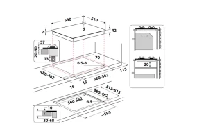 Варочная поверхность Whirlpool GOA 6425/NB1