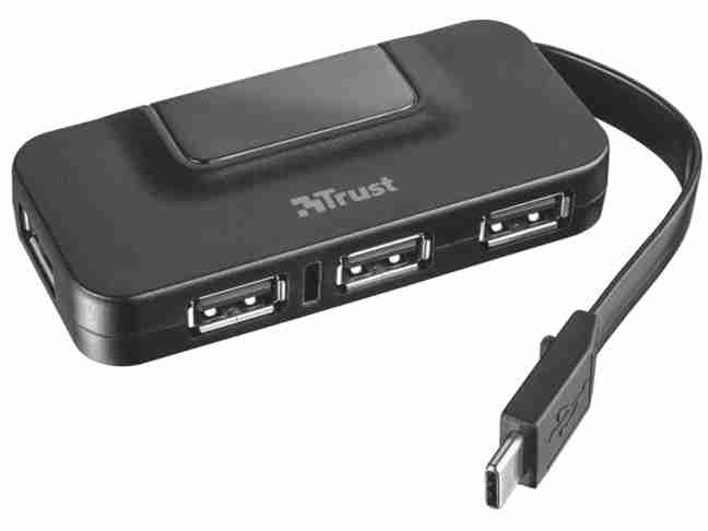 Мультипортовый адаптер Trust Oila USB-C to 4 Port