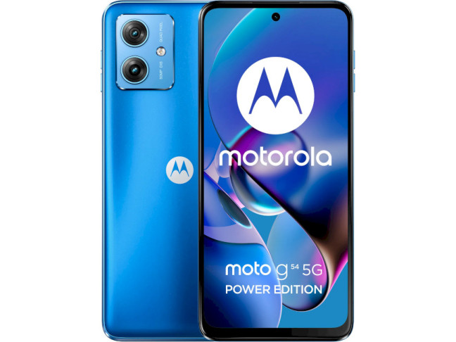 Смартфон Motorola Moto G54 12/256GB Pearl Blue (PB0W0007)