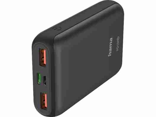 Внешний аккумулятор (павербанк) Hama PD10-HD 10000mAh Grey (00187261, 00201662)