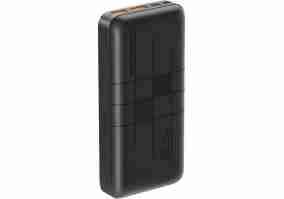 Внешний аккумулятор (павербанк) XO Power Bank PR188 2USB+Type-C QC&PD3.0 22.5W 20000mAh Black