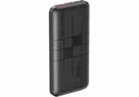 Внешний аккумулятор (павербанк) XO Power Bank PR187 2USB+Type-C QC&PD3.0 22.5W 10000mAh Black