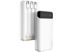 Внешний аккумулятор (Power Bank) Dudao 20000mAh K6Pro Сables USB-C/microUSB/Lightning (6973687243432)