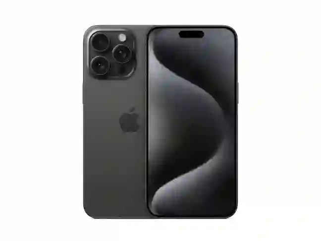 Смартфон Apple iPhone 15 Pro Max 512GB Black Titanium (MU7C3)