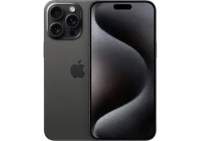 Смартфон Apple iPhone 15 Pro 128GB eSIM Black Titanium (MTQM3)