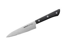 Кухонный нож SAMURA Harakiri універсальний 120 мм Black (SHR-0021B)