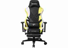 Комп'ютерне крісло для геймера 1stPlayer Duke Black&White&Yellow