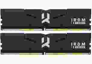 Модуль памяти GOODRAM 64 GB (2x32GB) DDR5 6800 MHz IRDM Black (IR-6800D564L34/64GDC)