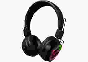 Наушники с микрофоном Esperanza RGB Calypso Black (EH219)