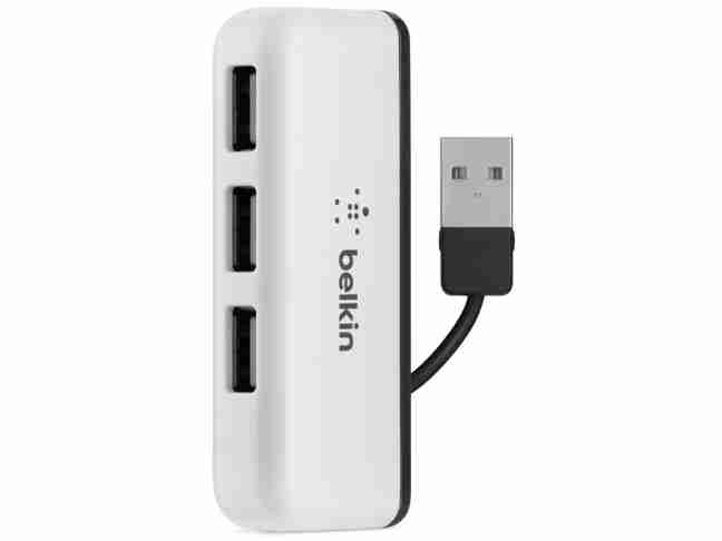 Картридер Belkin 4-Port Tavel Hub