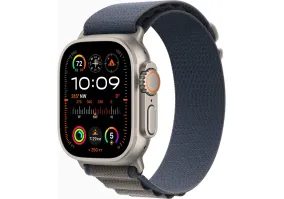 Смарт-часы Apple Watch Ultra 2 GPS + Cellular 49mm Titanium Case with Blue Alpine Loop - Medium (MREP3/MRFC3)