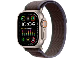 Смарт-часы Apple Watch Ultra 2 GPS + Cellular 49mm Titanium Case with Blue/Black Trail Loop - S/M (MRF53)