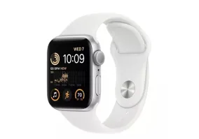 Смарт-годинник Apple Watch SE 2 GPS 40mm Silver Aluminum Case with White Sport Band - M/L (MNTC3)