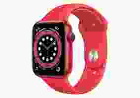 Смарт-часы Apple Watch Series 6 GPS + Cellular 40mm (PRODUCT)RED Aluminum Case w. (PRODUCT)RED Sport B. (M02T3)