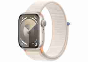 Смарт-часы Apple Watch Series 9 GPS 41mm Starlight Aluminum Case w. Starlight S. Loop (MR8V3)