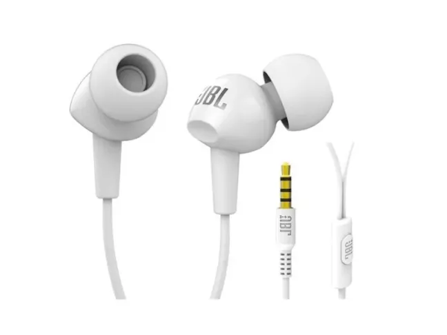 Навушники JBL C100SI White