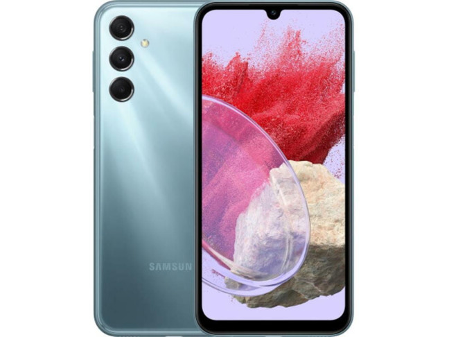 Смартфон Samsung Galaxy M34 5G SM-M346B 8/128GB Waterfall Blue (SM-M346BZBGSEK)