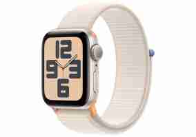 Смарт-часы Apple Watch SE 2 GPS 40mm Starlight Aluminium Case with Starlight Sport Loop (MR9W3)