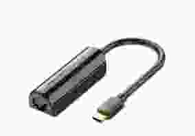 Мережева карта Vention USB-C to Gigabit Ethernet Adapter Black (CFBBB)