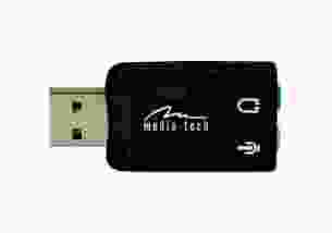 Звуковая карта внешняя Media-Tech VIRTU 5.1 USB (MT5101)