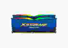 Пам'ять для настільних комп'ютерів OCPC 16 GB (2x8GB) DDR4 3600 MHz X3 RGB Blue Label (MMX3A2K16GD436C18BU)