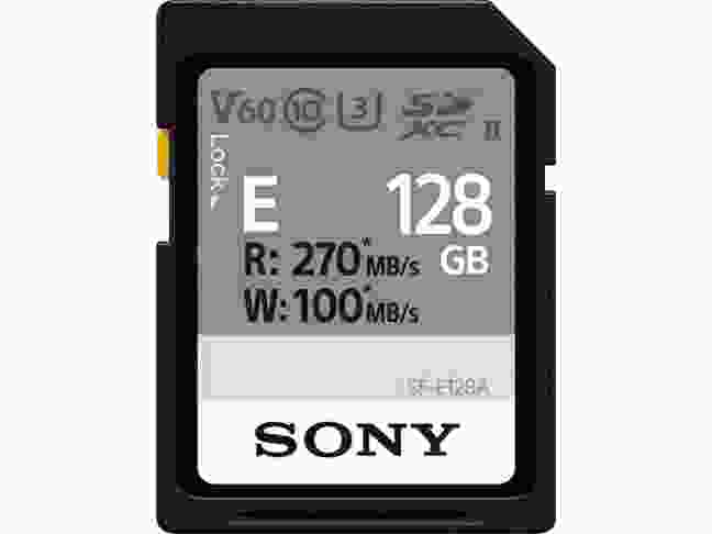 Карта пам'яті Sony SDXC 128GB C10 UHS-II U3 V60 Entry (SFE128A.ET4)