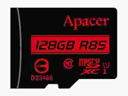 Карта памяти Apacer 128 GB microSDXC Class 10 UHS-I R85 (AP128GMCSX10U5-RA)