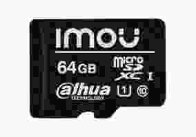 Карта памяти IMOU 64 GB microSDXC class 10 UHS-I (U1) ST2-64-S1