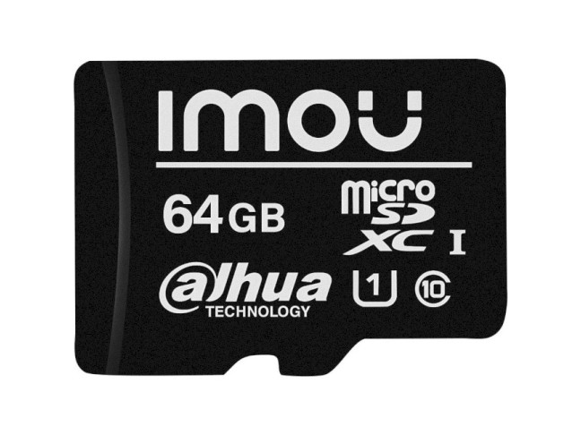 Карта пам'яті IMOU 64 GB microSDXC class 10 UHS-I (U1) ST2-64-S1