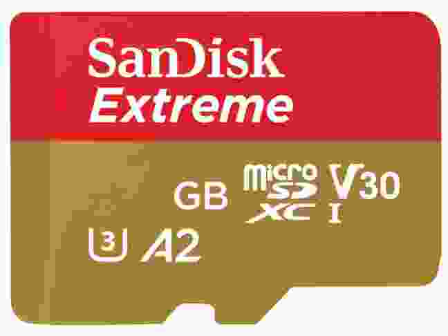 Карта пам'яті SanDisk 64 GB microSDXC UHS-I U3 V30 A2 Extreme (SDSQXAH-064G-GN6GN)