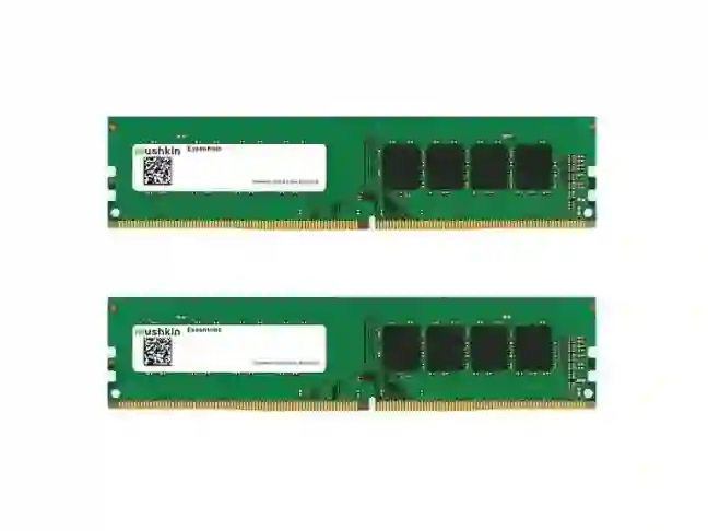 Пам'ять для настільних комп'ютерів Mushkin 8Gb x 2 (16Gb Kit) DDR4 2666 MHz Essentials (MES4U266KF8GX2)