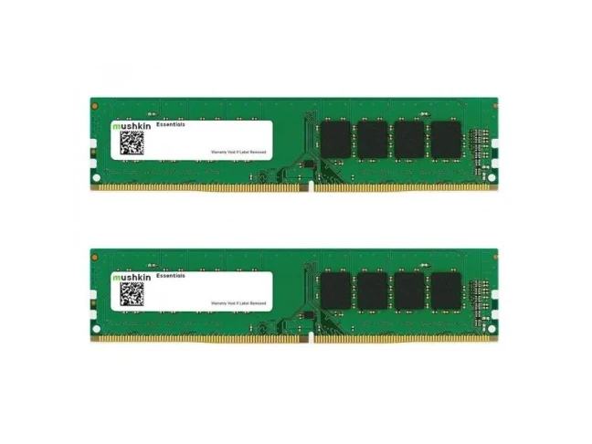 Память для настольных компьютеров Mushkin 8Gb x 2 (16Gb Kit) DDR4 2666 MHz Essentials (MES4U266KF8GX2)