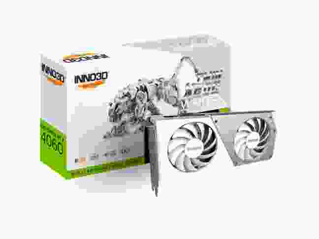 Видеокарта Inno3D GeForce RTX 4060 TWIN X2 OC White (N40602-08D6X-173051W)