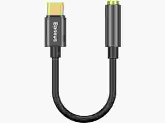 Адаптер USB Type-C BASEUS L54 Type-C Male to 3.5mm Black (CATL54-01)