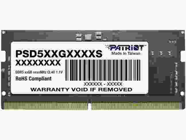 Пам'ять для ноутбуків Patriot 16 GB SO-DIMM DDR5 5600 MHz (PSD516G560081S)