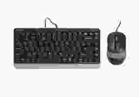 Комплект (клавіатура + миша) A4Tech Fstyler F1110 Grey